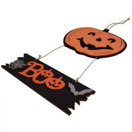 Halloween Jack-O Lantern Decoration - Flat